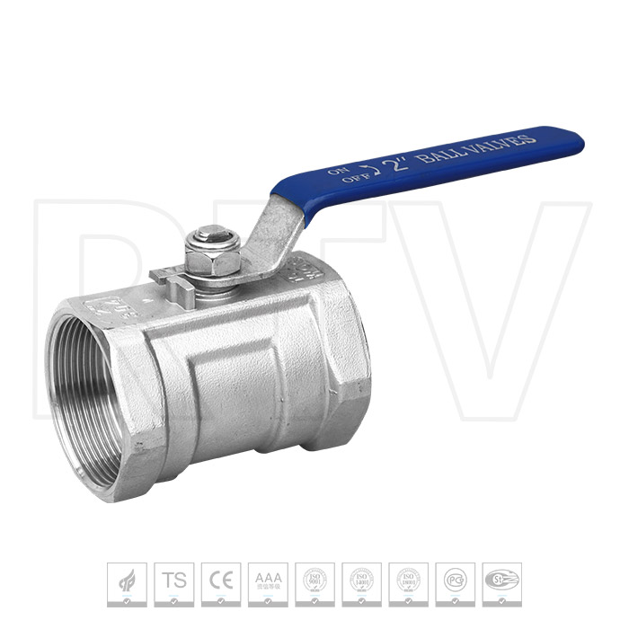 一片式絲扣球閥